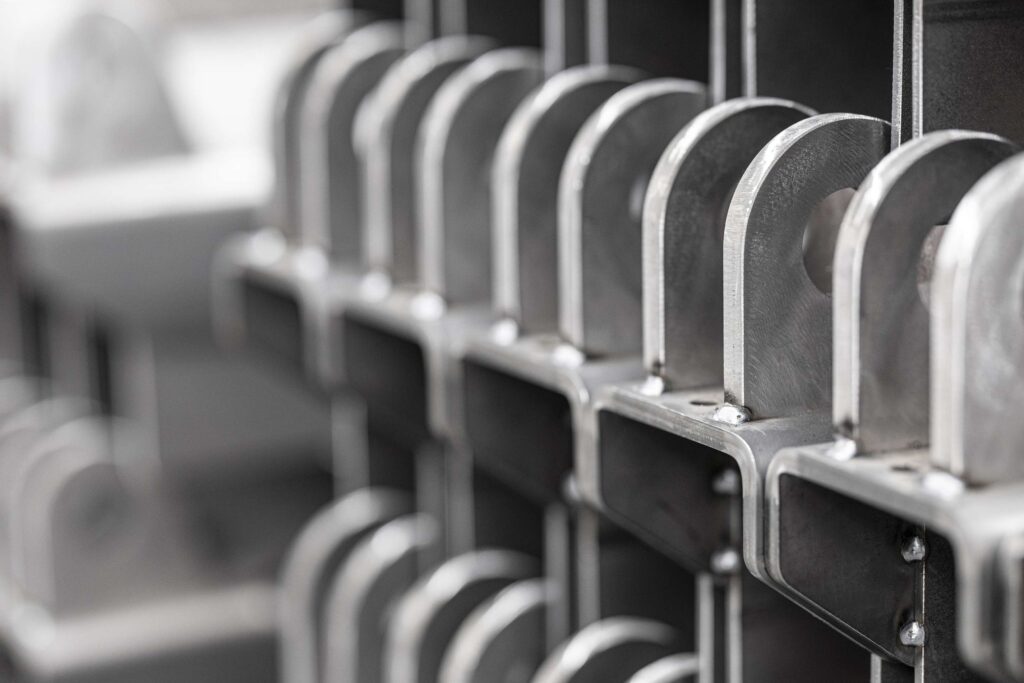 Moderne Aluminiumfassadenelemente von Dodel Metallbau im Detail.